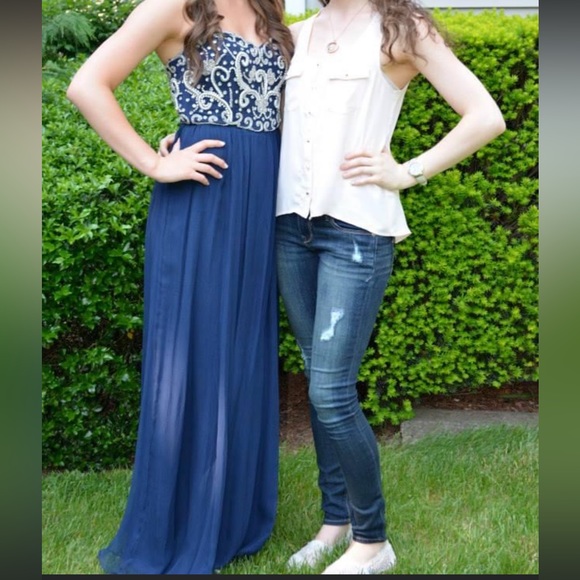 Beaded Prom Dress - Picture 2 of 3